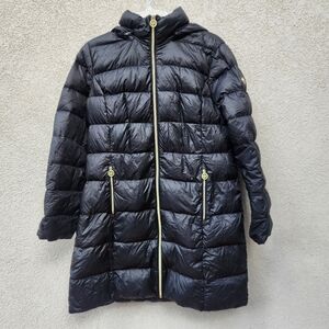 Michael MICHAEL KORS Women’s Puffer Jacket Large Packable Down Fill Lightweight